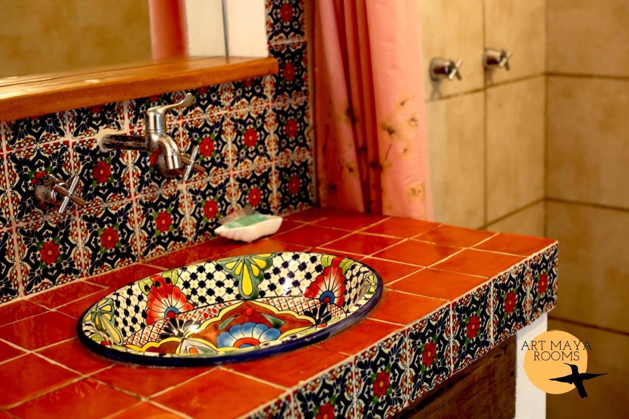 Art Maya Rooms Isla Holbox Luaran gambar