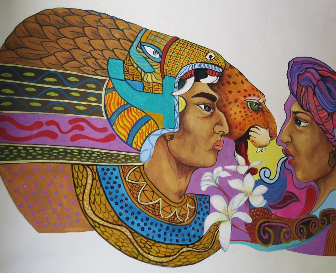 Art Maya Rooms Isla Holbox Luaran gambar